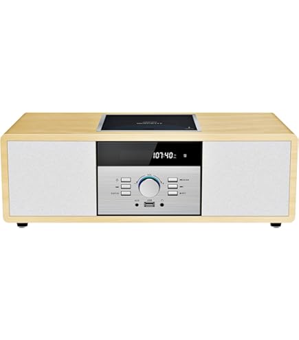 Amazon.co.jp: SANSUI CDプレーヤー Bluetooth対応 SMS-800BT : 家電