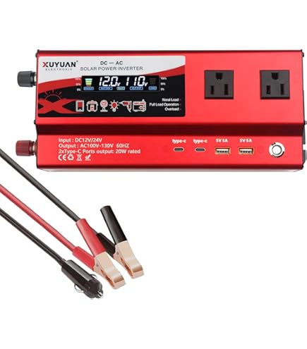 Amazon.co.jp: メルテック(meltec) 車載用 インバーター 2way(USB&