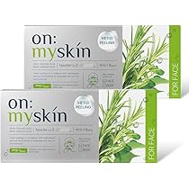 on my skin オンマイスキン ハーブピーリング4mlx8包　３箱 Amazon.co.jp: 【公式】on:myskin face用 2箱セット│自宅でハーブ