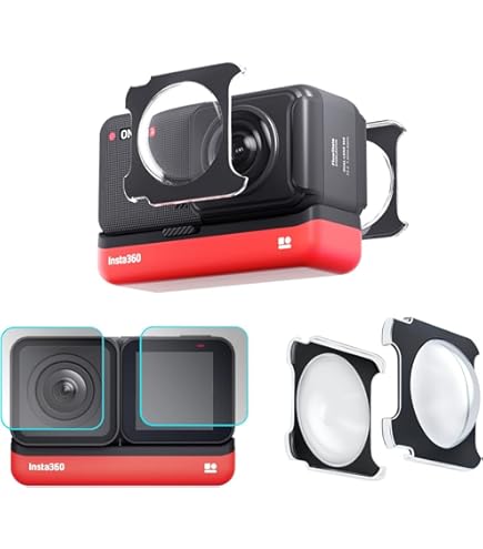 Amazon | Insta360 ONE RS/R 360度レンズ用粘着式レンズ保護フィルター