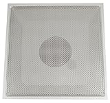 Speedi-Grille TB-PRA 08 24-Inch by 24-Inch White Drop Ceiling T-Bar Perforated Face Return Air Vent 