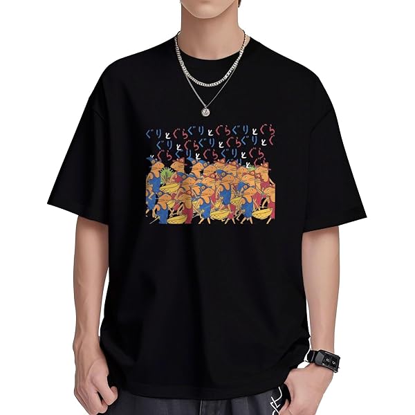 Amazon | [ZXYCYQ] ぐりとぐら-ぐり-1メンズ Tシャツ 半袖 夏服