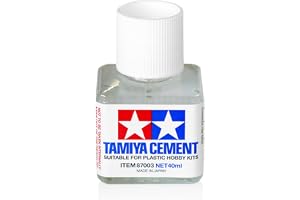 タミヤ(TAMIYA) メイクアップ材シリーズ No.3 タミヤセメント(角びん) 40ml 模型用接着剤 87003