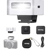 Amazon | ZF08 カメラフラッシュ - 440 フルパワーフラッシュ/GN16