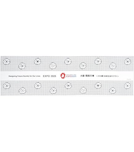 Amazon.co.jp: 大阪万博 EXPO2025 フェイスタオル ミャクミャク 01