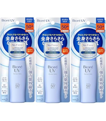 Amazon.co.jp: ビオレ Bioré UV さらさらパーフェクトミルク SPF50+/
