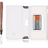 LOE(ロエ) UQ WX06 / WX05 Speed Wi-Fi NEXT クレードル 対応 モバイルルーター ケース ＋ 保護フィルム (ホワイト)
