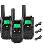 Amazon | トランシーバー 3台セット無線機 免許資格不要使用で 特定小