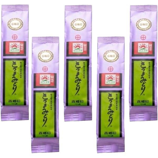 Amazon | 鹿児島、お茶の時間のお届け便 さつまみどり 金印