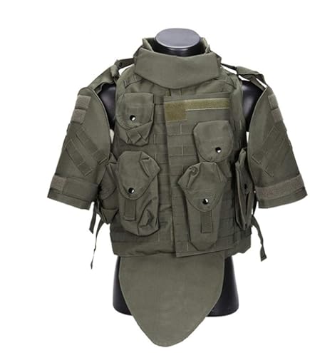 Amazon.co.jp: 安全本物の防弾 NIJ IIIA 全体防御フルボディアーマー