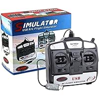 右手スロットル　シミュレーターUSBモデル紹介6 6チャンネル3Dリモートコントロールヘリコプター航空機飛行G3 G3.5