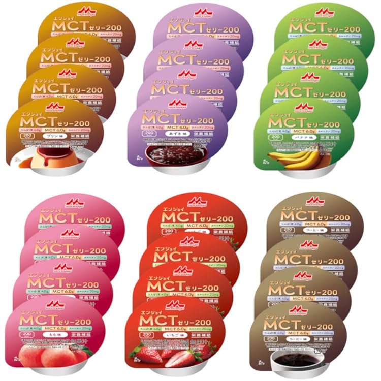 Amazon.co.jp: 【24個セット】クリニコ エンジョイMCTゼリー200 6種類