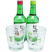 Amazon | 食卓応援隊 チャミスル ショットグラス 2個セット