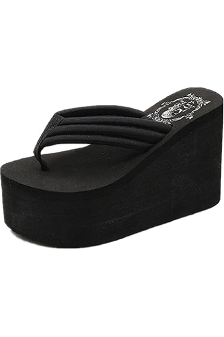 platform wedge thong sandals