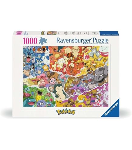 Puzzle Pokémon Center 1000 Pezzi 'La Grande Onda Di Pikachu' - Edizione Limitata, Nuovo Sigillato!