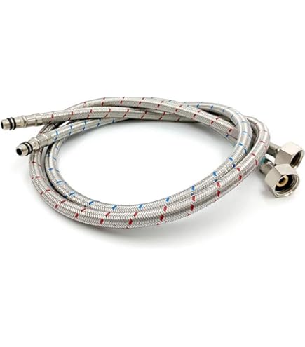 Amazon.co.jp: 混合水栓 給水ホース 混合栓用 取り付けホース フレキ