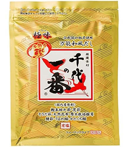 Amazon.co.jp: 和風だし 千代の一番 50包入 : 食品・飲料・お酒