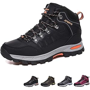 [GoodValue] トレッキングシューズ メンズ レディース ハイキングシューズ 防滑 ハイカット 登山靴 防水 厚…