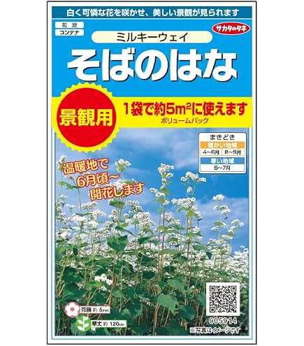 Amazon.co.jp: ソバ（蕎麦）：春のいぶき1kg袋詰め[タネ][春そば・秋 