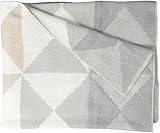 Lolli Living Cotton Knitted Blanket, Salt by Lolli Living [並行輸入品]