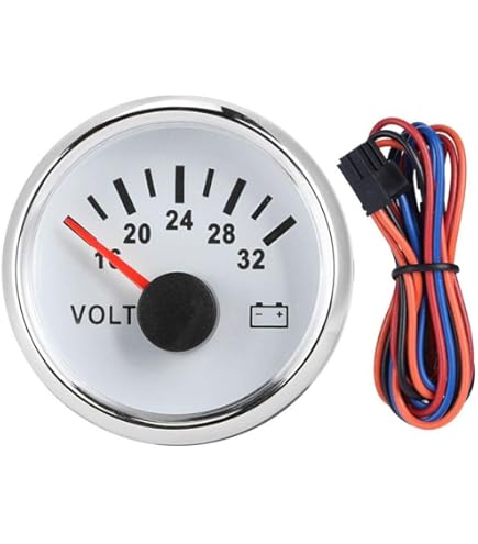 Amazon.co.jp: ポッシュ(POSH) バイク用品 ミニミニ電圧計 ブラック 8