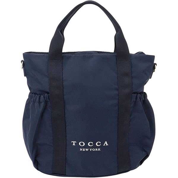Amazon | [トッカ] 撥水 BICOLOR RIBBON TOTE トートバッグ