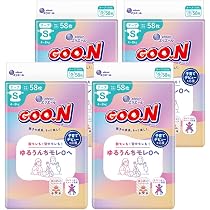 Amazon.co.jp: 【テープ Sサイズ】 グーン ゆるうんちモレ0へ おむつ 