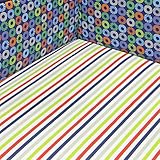 Bananafish Little Dino Fitted Crib Sheet, Blue by Bananafish [並行輸入品]