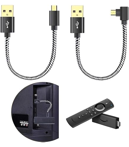 Amazon.co.jp: 2本パック 6フィート マイクロUSB電源ケーブル Amazon