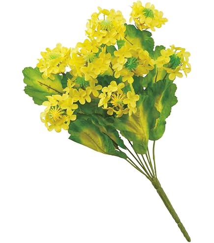 Amazon｜菜の花ブッシュ L *9 FLB0855L 菜の花 ナノハナ なのはな 造花