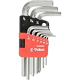 E-Value 六角棒レンチセット インチ 1/16・5/64・3/32・1/8・5/32・3/16・1/4・5/16・3/8インチ 9本組 ELHW09INL