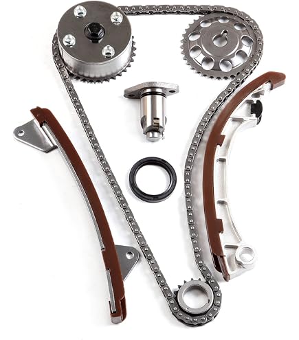 ECCPP TK951 Timing Chain Kit With Tensioner & Guides - Fits 2000-2008 Toyota Corolla/Matrix/Celica/MR2 Spyder, Pontiac Vibe, Chevrolet Prizm 1.8L