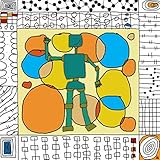 Green Leaf Art Robots 1 Canvas Art [並行輸入品]