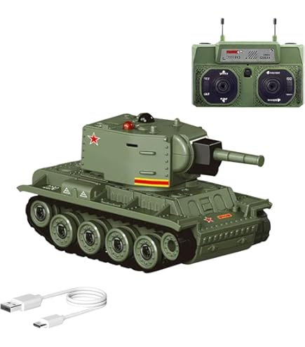 Amazon.co.jp: 1/64 戦車 ラジコン RC戦車, 戦闘モード、回転砲塔