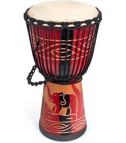 Amazon | LP LP1607PL 7-INCH ROPE TUNED CIRCLE DJEMBE WITH PERFECT