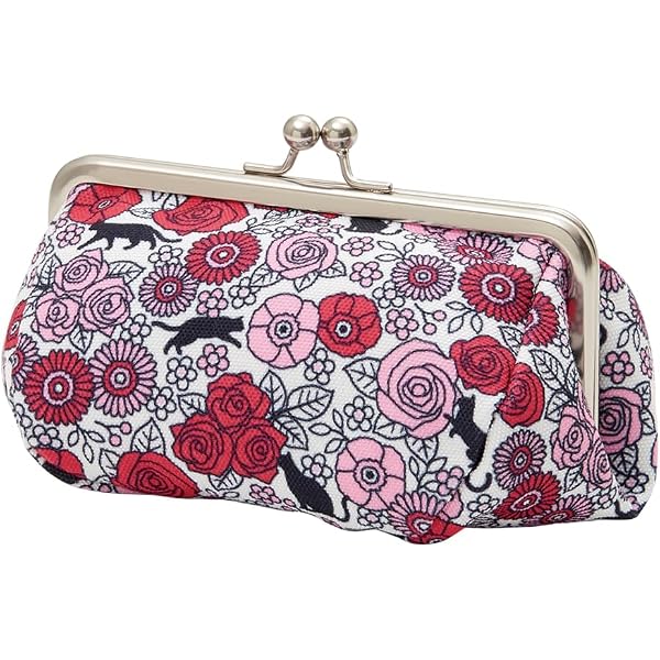 Amazon | [ルルギネス] LULU GUINNESS リップ柄コスメティックポーチ 