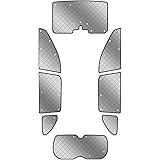 Amazon Vm4 Vmg レヴォーグ 専用設計 サンシェード 全窓用セット 5層構造 ブラックメッシュ 車中泊 プライバシー保護に サンシェード 車 バイク