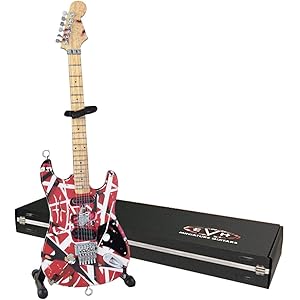 EVH ミニチュア楽器 Axe Heaven EVH-001 Red-White-Black エディー・ヴァン・ヘイレン