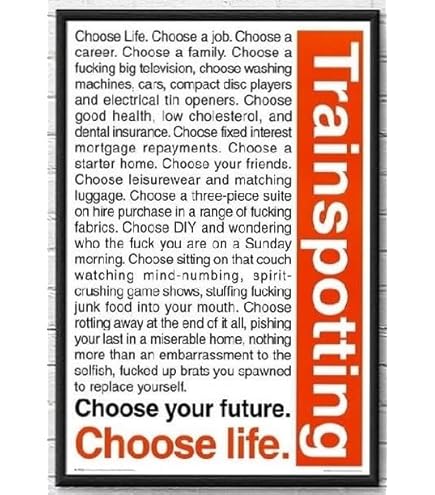 Amazon.co.jp: 映画ポスター トレインスポッティング Trainspotting 11