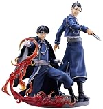 アニメ「鋼の錬金術師 FULLMETAL ALCHEMIST」フィギュア「ロイ マスタング&マース ヒューズ 友」 プラスチック製 塗装済み完成品フィギュア