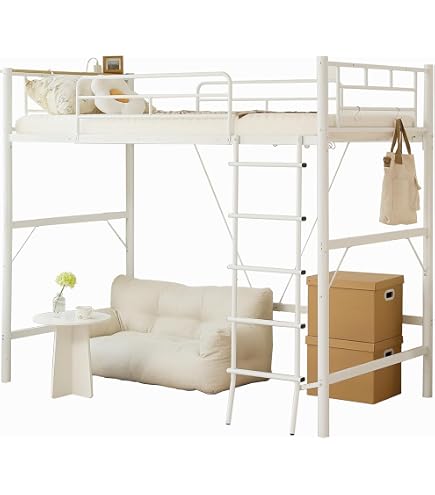 Amazon｜ロフトベッド システムベッド シングル 3WAY 高さ3段階調整