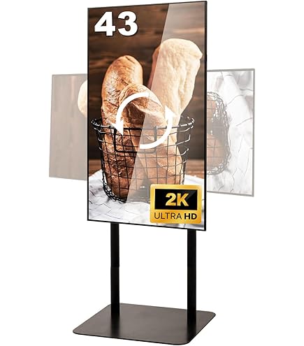 Amazon | ナリタカストア 看板 デジタルサイネージ 32型スタンド付