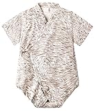 (エーケー) AK Style ベビー 浴衣 甚平 ロンパース キッズ 赤ちゃん 女の子 男の子 子供服 150718-2 (70, ロンパースブラウン)