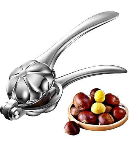 Amazon | TJ POP 栗 皮剥き 十字切り 栗はさみ ステンレス グリップ式