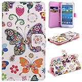 UNEXTATI Galaxy S3 用 ケース PU レザー 手帳型ケース カバー 液晶保護 カード収納 スタンド機能 Samsung Galaxy S3 対応 (マルチカラー #1)