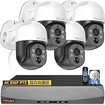 Amazon.co.jp: 【4K800万画素・自動追跡・双方向通話・PTZ制御