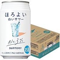 サントリーほろよい 白いサワー350ml缶1ケース(24本入)
