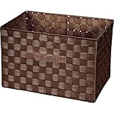 コーナンオリジナル PPメッシュバスケットL ブラウン KXM18-9815 ブラウン