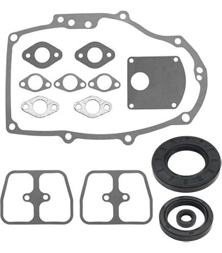 Pack of 2 11004-7006 Head Gasket for Kawasaki FH601V FH641V FH680V FH721V with 11060-7013 Rocker Case Gasket, 11060-7011 Gaskets