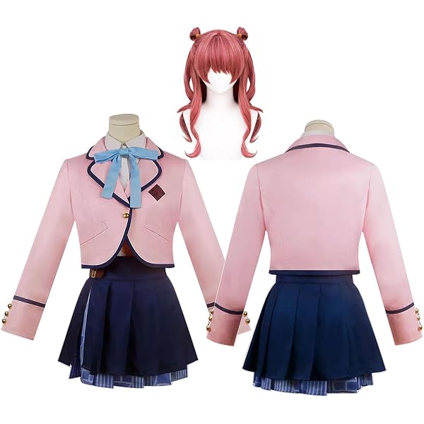 Amazon.co.jp: GGcosplay 桜フォトグラフ 花海咲季 アイドル衣装